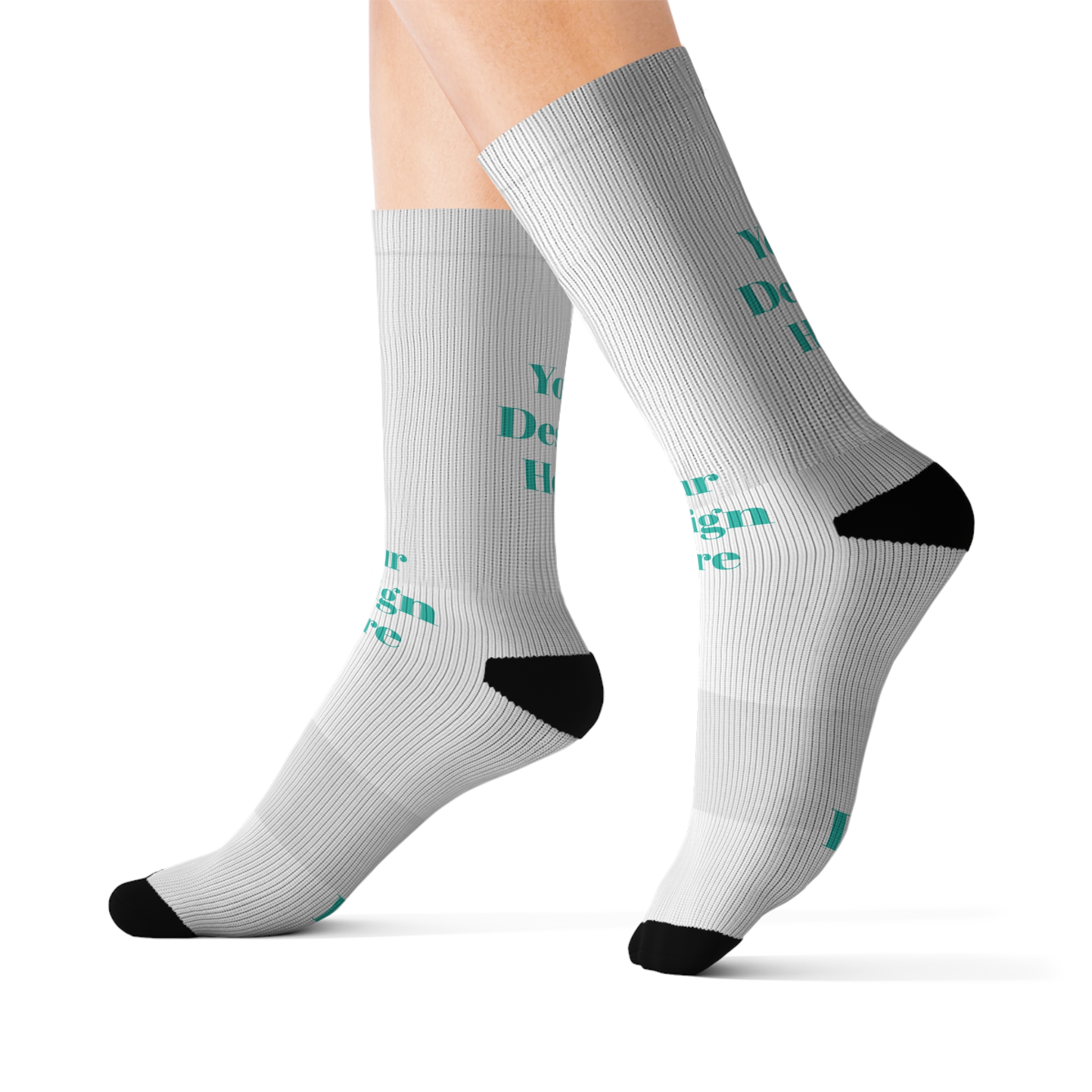 Custom Sublimation Socks | Personalized Gift, Unique Fashion Accessory, Cozy Footwear, Craft Show Item, Trending Sock Design