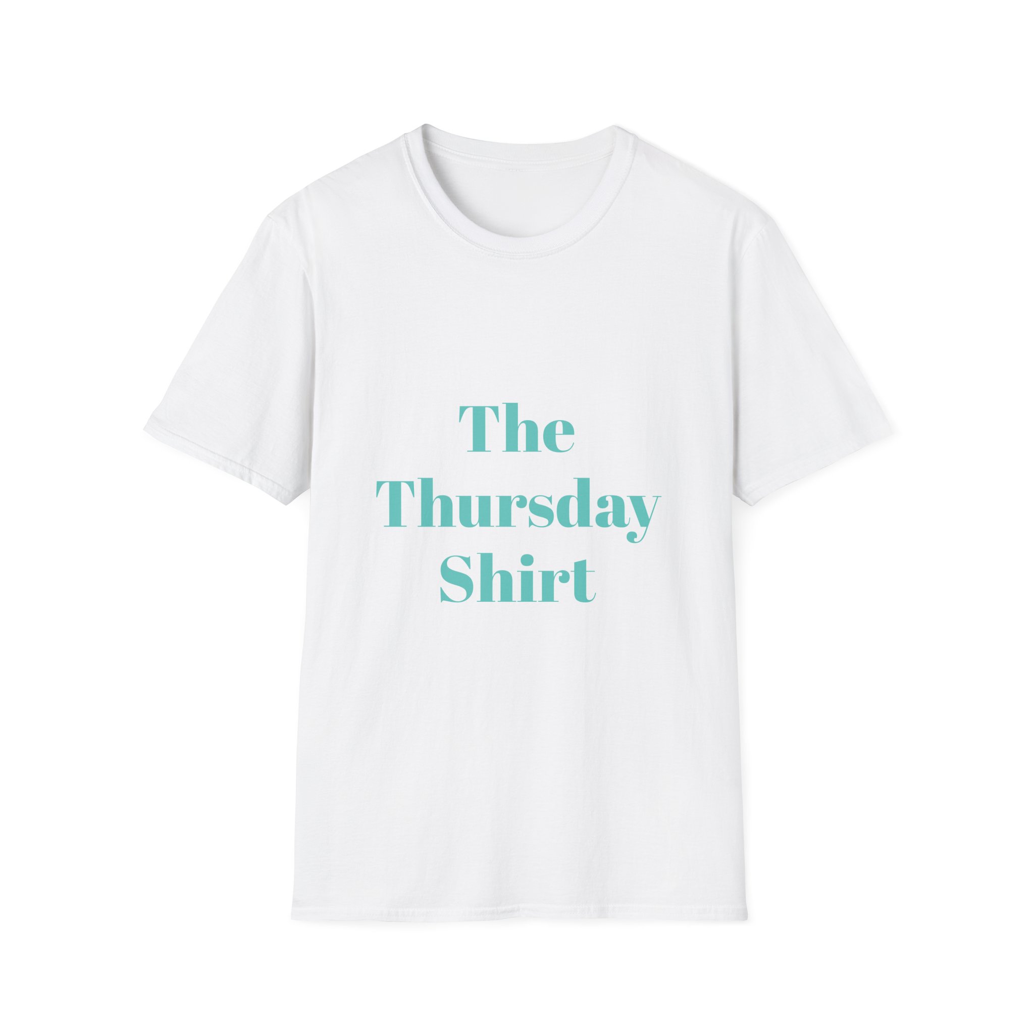 Unisex Softstyle T-Shirt: "The Thursday Shirt"