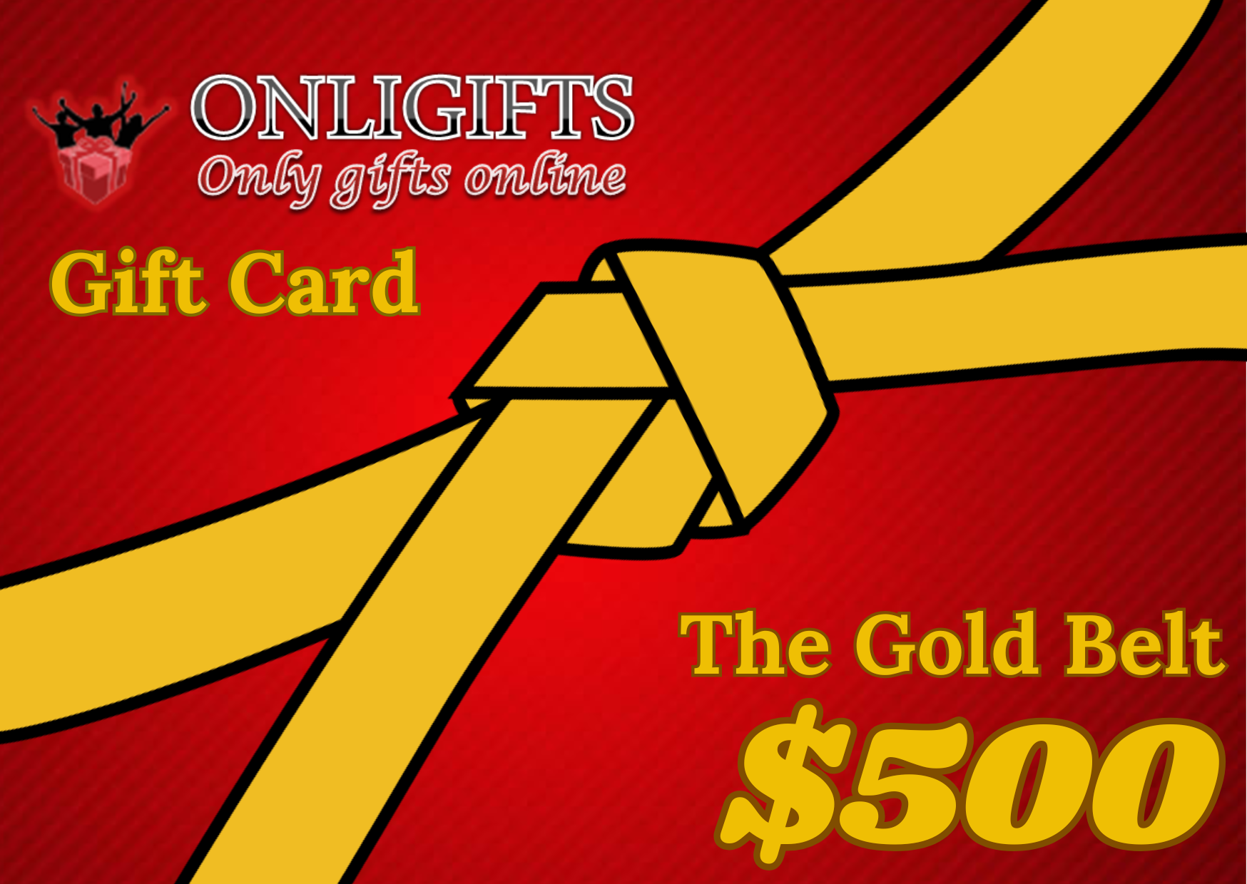 The Gold Belt Gift Card