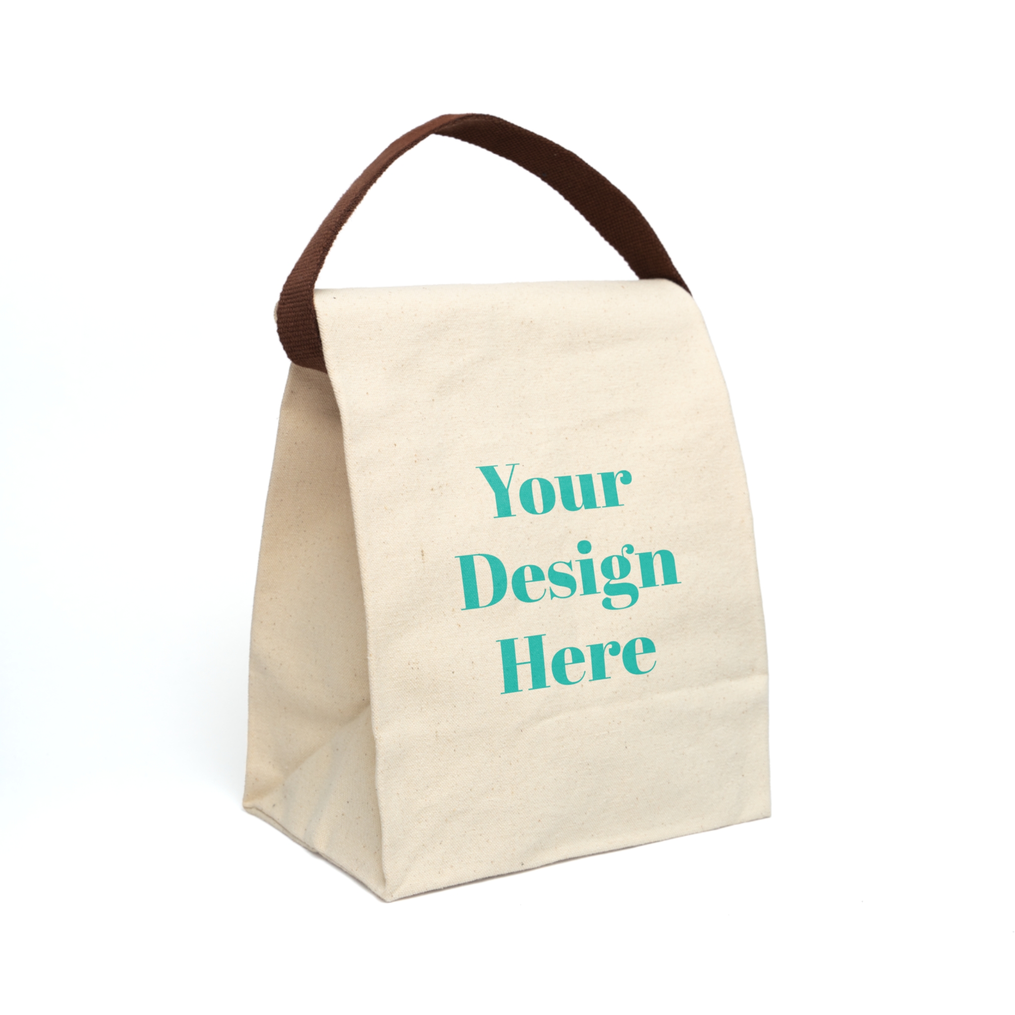 Eco-Friendly Personalized Canvas Lunch Bag, Customizable Tote for Work, School, Picnic, Back to School, Sustainable Snack Carrier