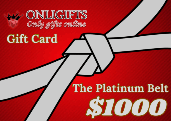 The Platinum Belt Gift Card
