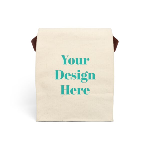 Eco-Friendly Personalized Canvas Lunch Bag, Customizable Tote for Work, School, Picnic, Back to School, Sustainable Snack Carrier