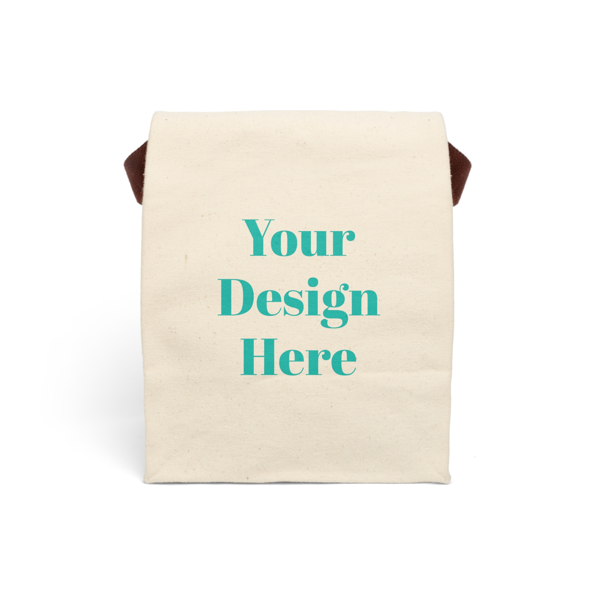 Eco-Friendly Personalized Canvas Lunch Bag, Customizable Tote for Work, School, Picnic, Back to School, Sustainable Snack Carrier