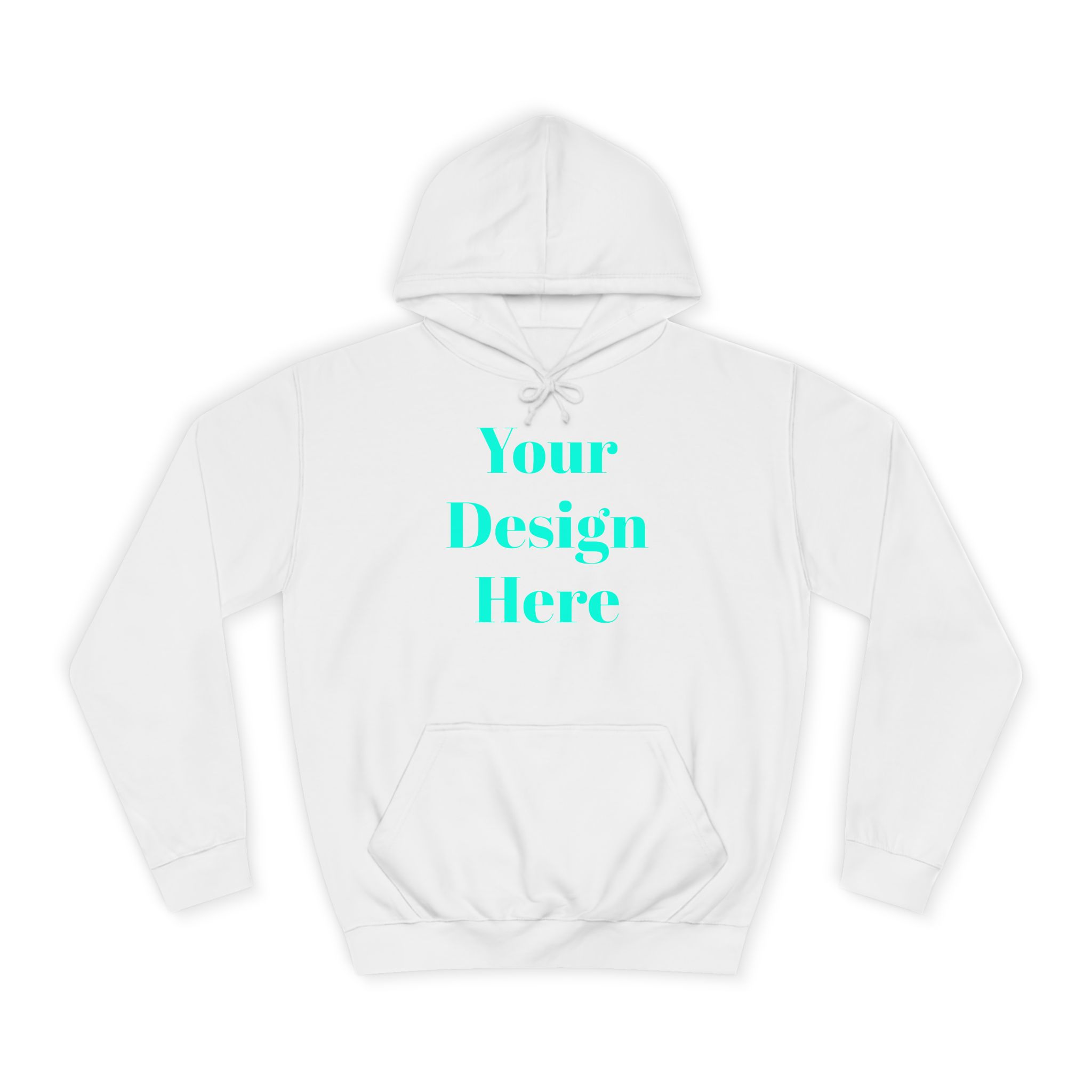 Unisex College Hoodie, Customizable Hooded Sweatshirt, College Spirit Wear, Perfect for Students, Graduation Gifts, Casual Style