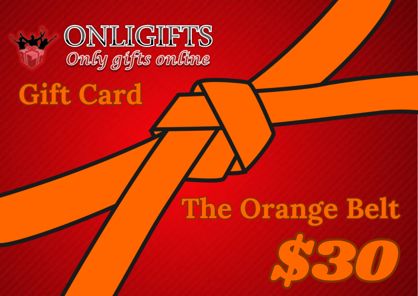 The Orange Belt Gift Card