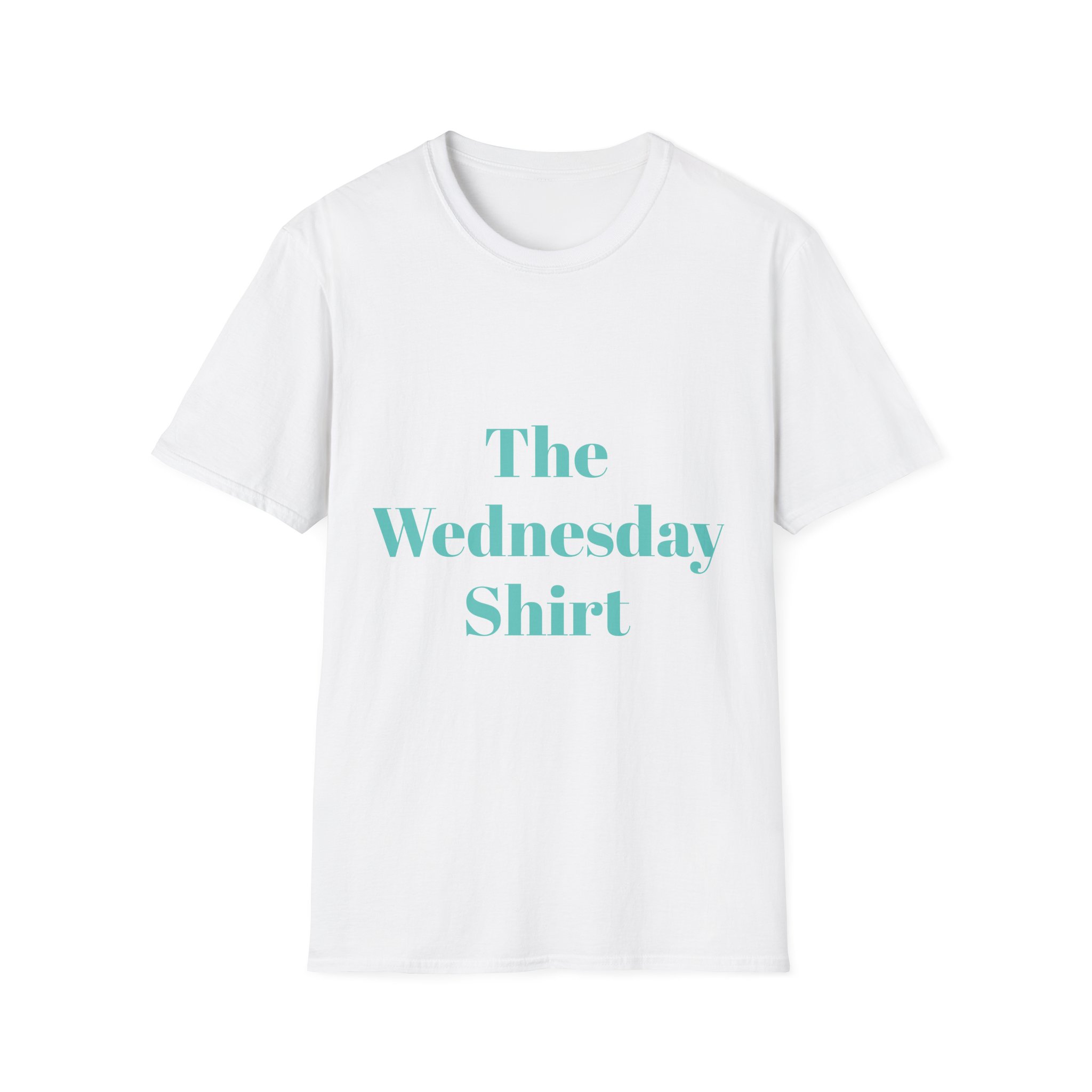 Unisex Softstyle T-Shirt: "The Wednesday Shirt"