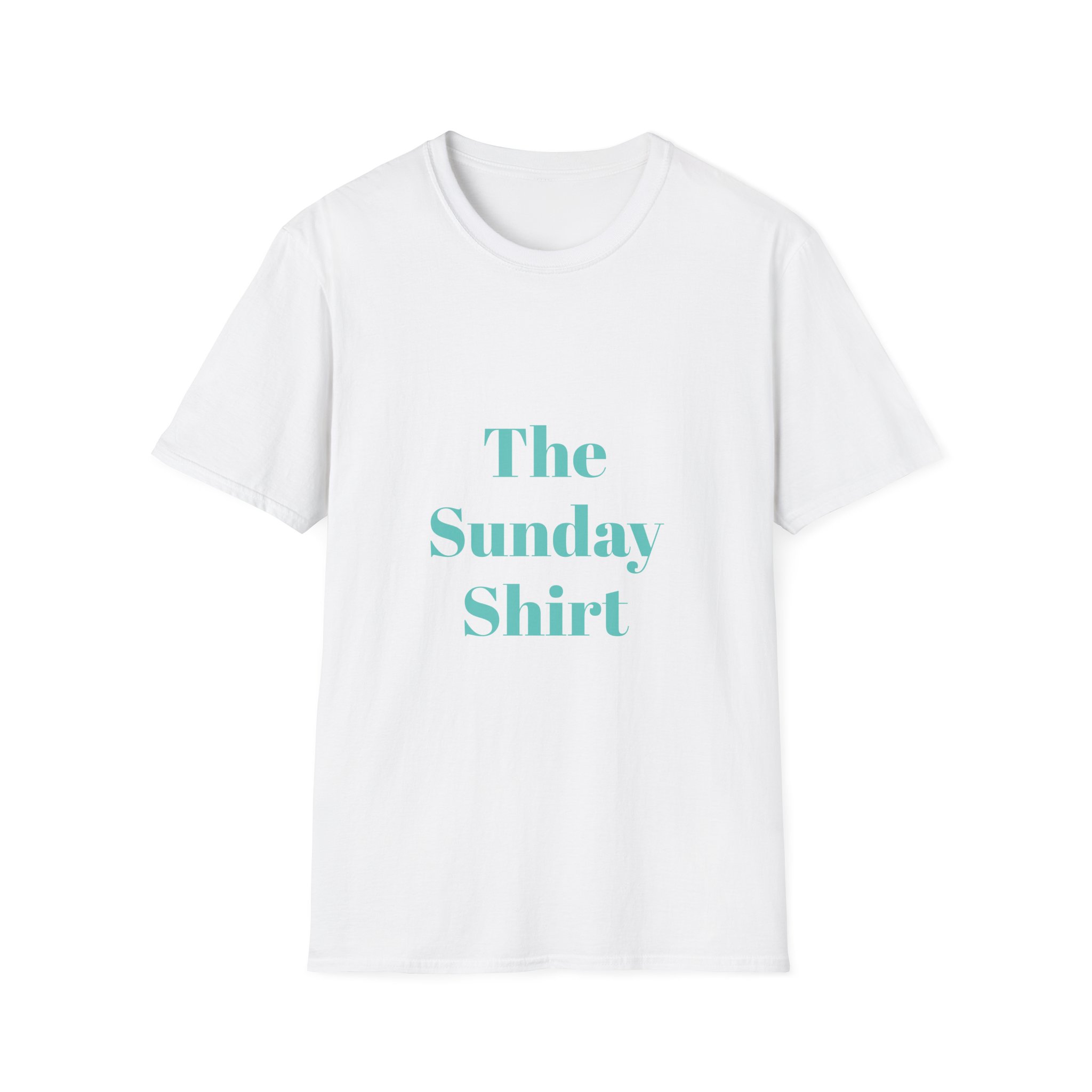 Unisex Softstyle T-Shirt: "The Sunday Shirt"